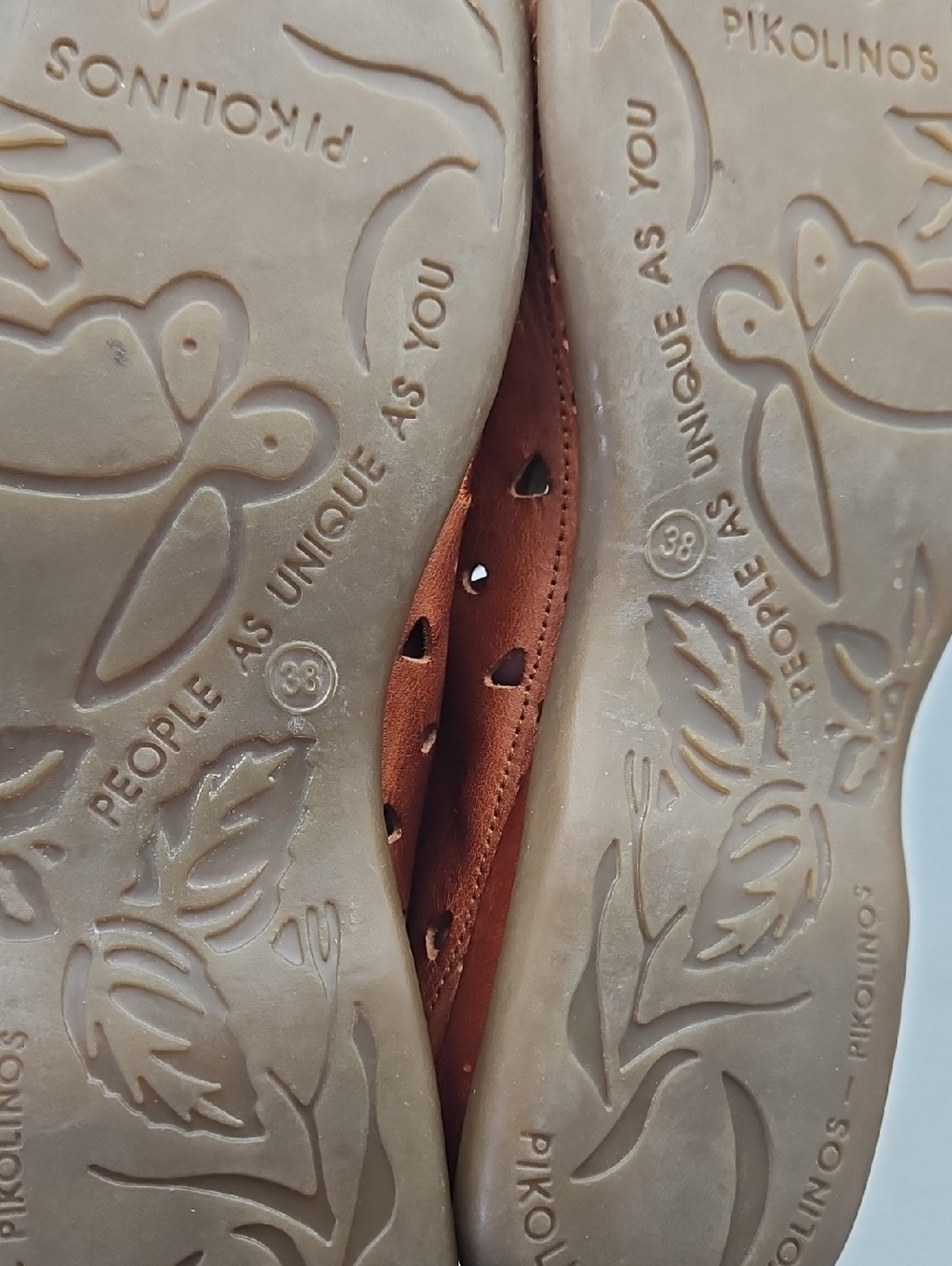 Pikolinos Jerez Leather Moccasins Women 38 US 8 - Picture 12 of 12
